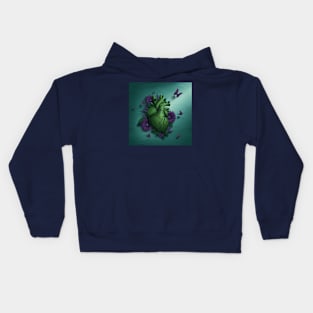 Heart Vines Kids Hoodie